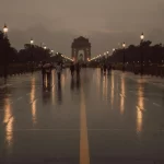 Rainy city scene showing the best time to travel in Asia depends on trade-offs, not perfect weather